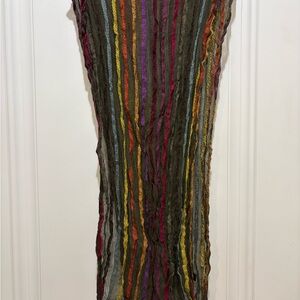 Colorful Striped Scarf